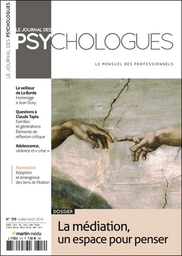 Le Journal des psychologues n°319