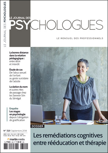 Le Journal des psychologues n°320