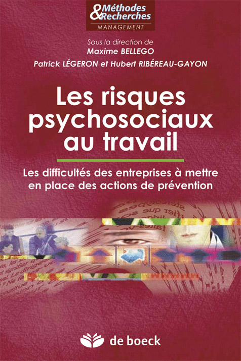 Les risques psychosociaux au travail. Les difficultés des entreprises à mettre en place des actions de prévention