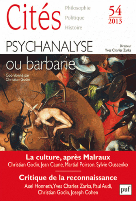 Cités. Dossier « Psychanalyse ou barbarie »