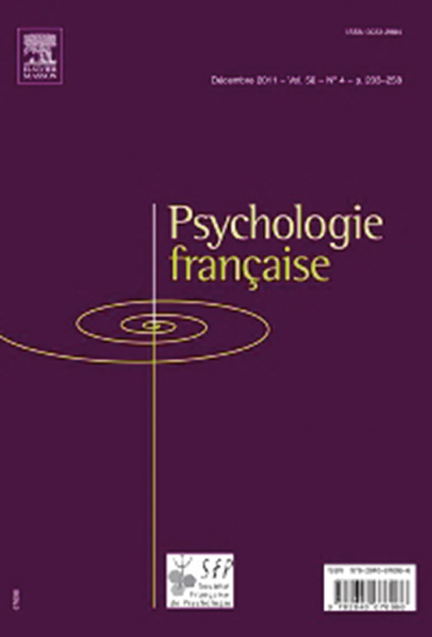 Psychologie française. Dossier « Contrôle exécutif et développement »
