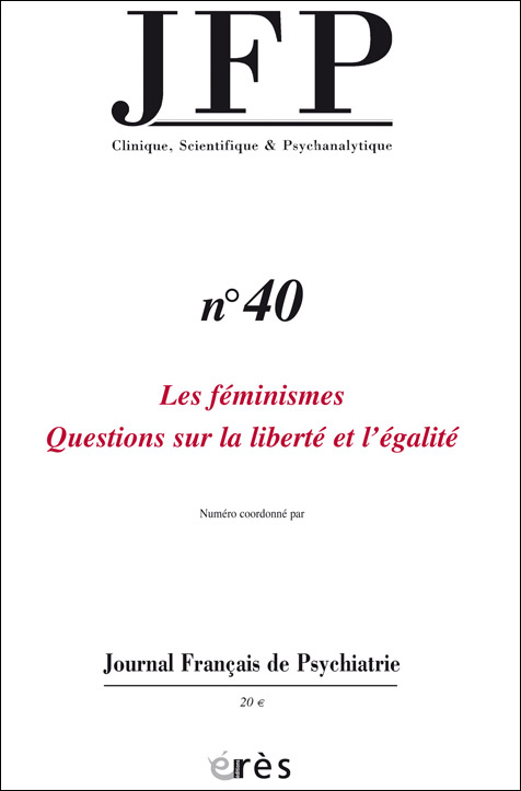 JFP. Dossier « Les féminismes. Questions sur la liberté et l’égalité »