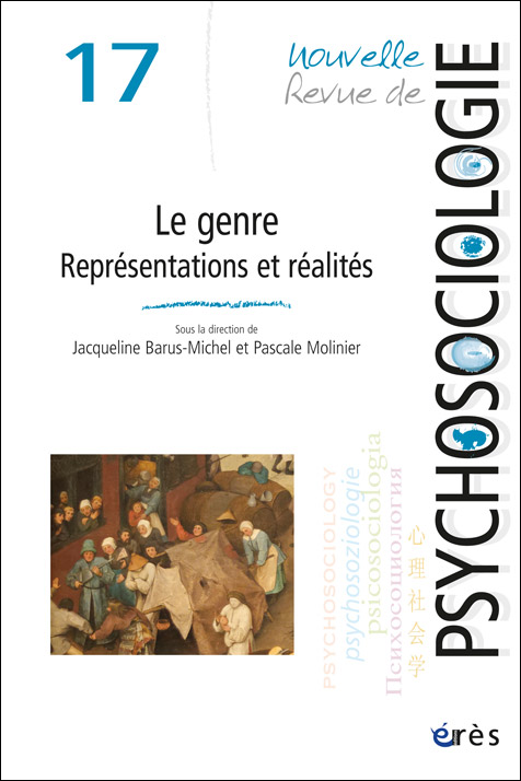 Nouvelle revue de psychosociologie. Dossier « Le genre. Représentations et réalités »