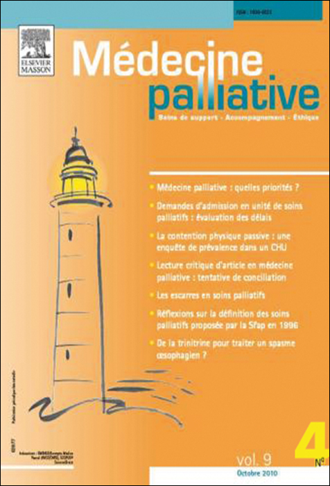 Médecine palliative Médecine palliative