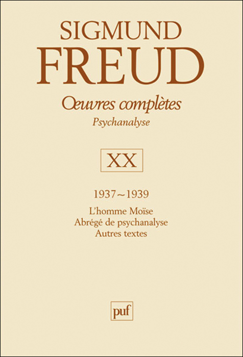 Sigmund Freud. Œuvres complètes – Psychanalyse – XX