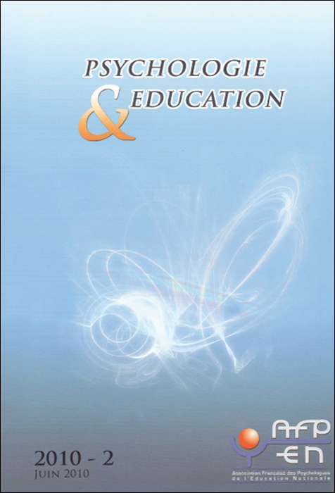 Psychologie et éducation N° 2