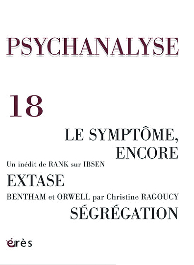 Psychanalyse n° 18 Psychanalyse n° 18