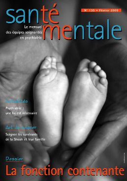 Santé mentale. Dossier « La fonction contenante »