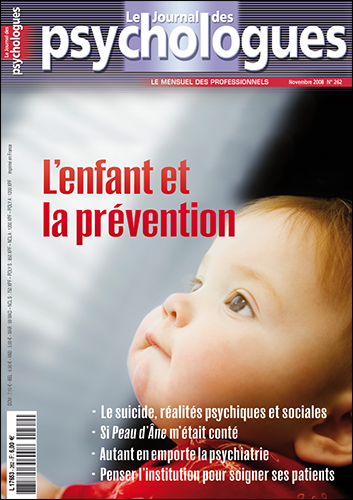 Le Journal des psychologues n°262