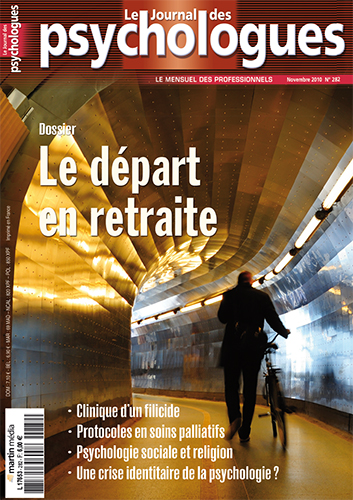 Le journal des psychologues n°282