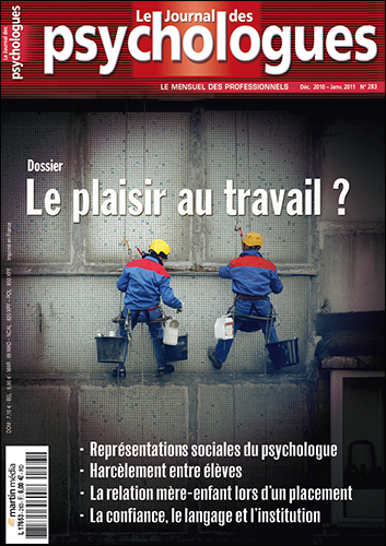 Le Journal des psychologues n°283