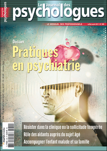 Le Journal des psychologues n°289