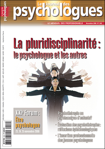 Le Journal des psychologues n°242