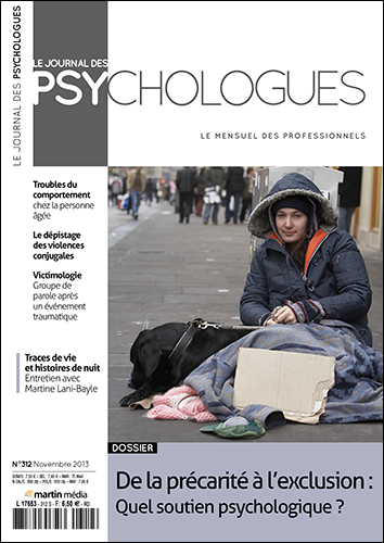 Le Journal des psychologues n°312