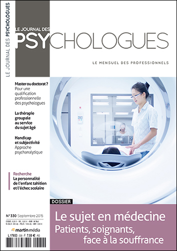 Le Journal des psychologues n°330