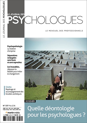 Le Journal des psychologues n°337