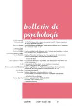 Bulletin de psychologie 574