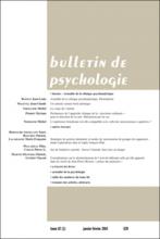 Bulletin de psychologie n° 531