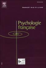 Psychologie française n°62