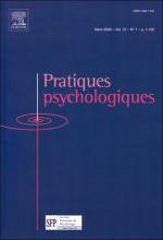 Pratiques psychologiques n°12. Société française de psychologie