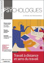 Le Journal des psychologues n°399
